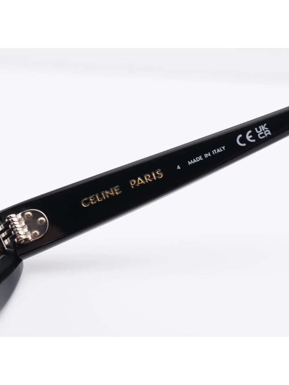 Celine CL40311I 01A  Cat Eye Sunglasses - Black / Grey